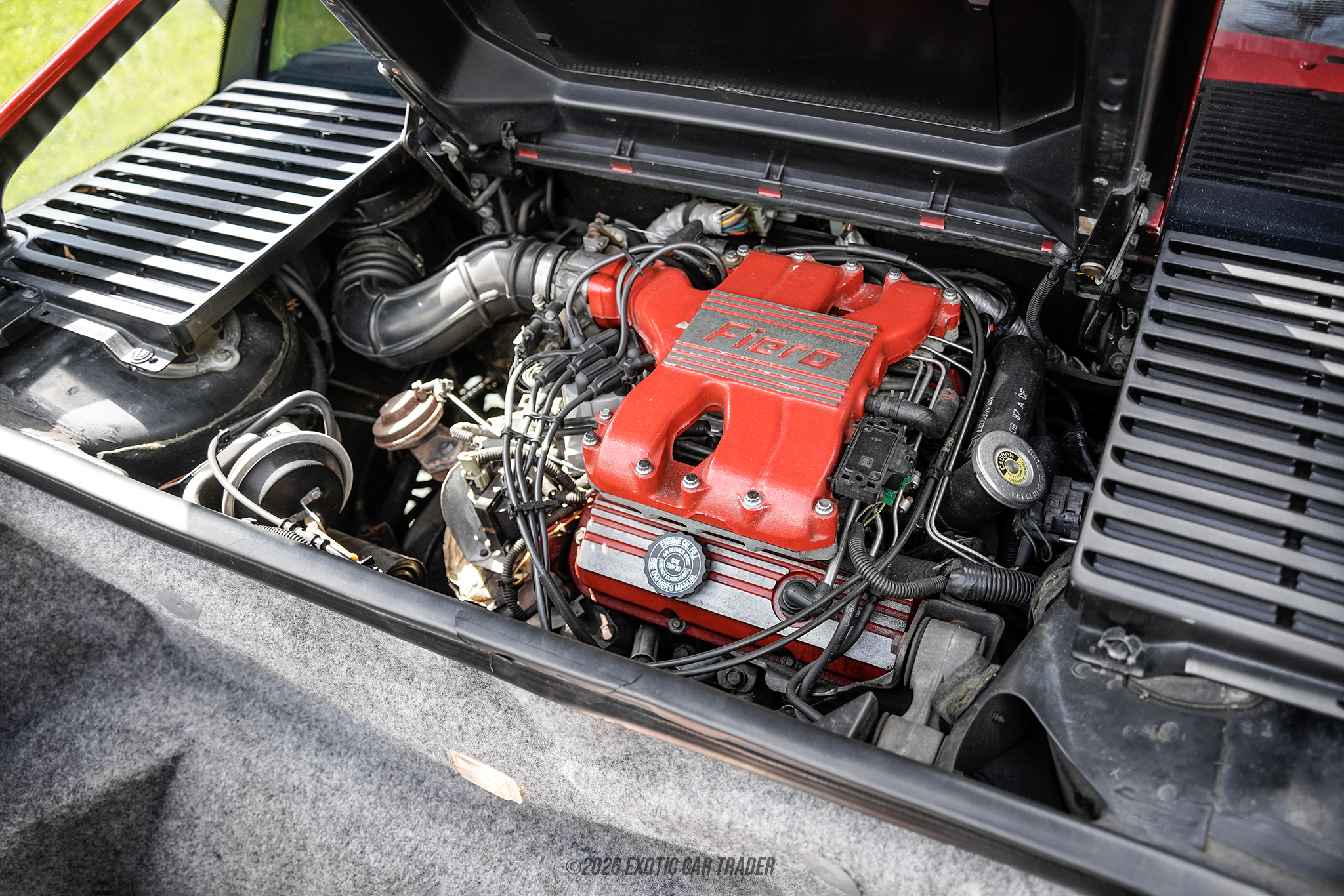 1988 Pontiac Fiero - Engine Photo