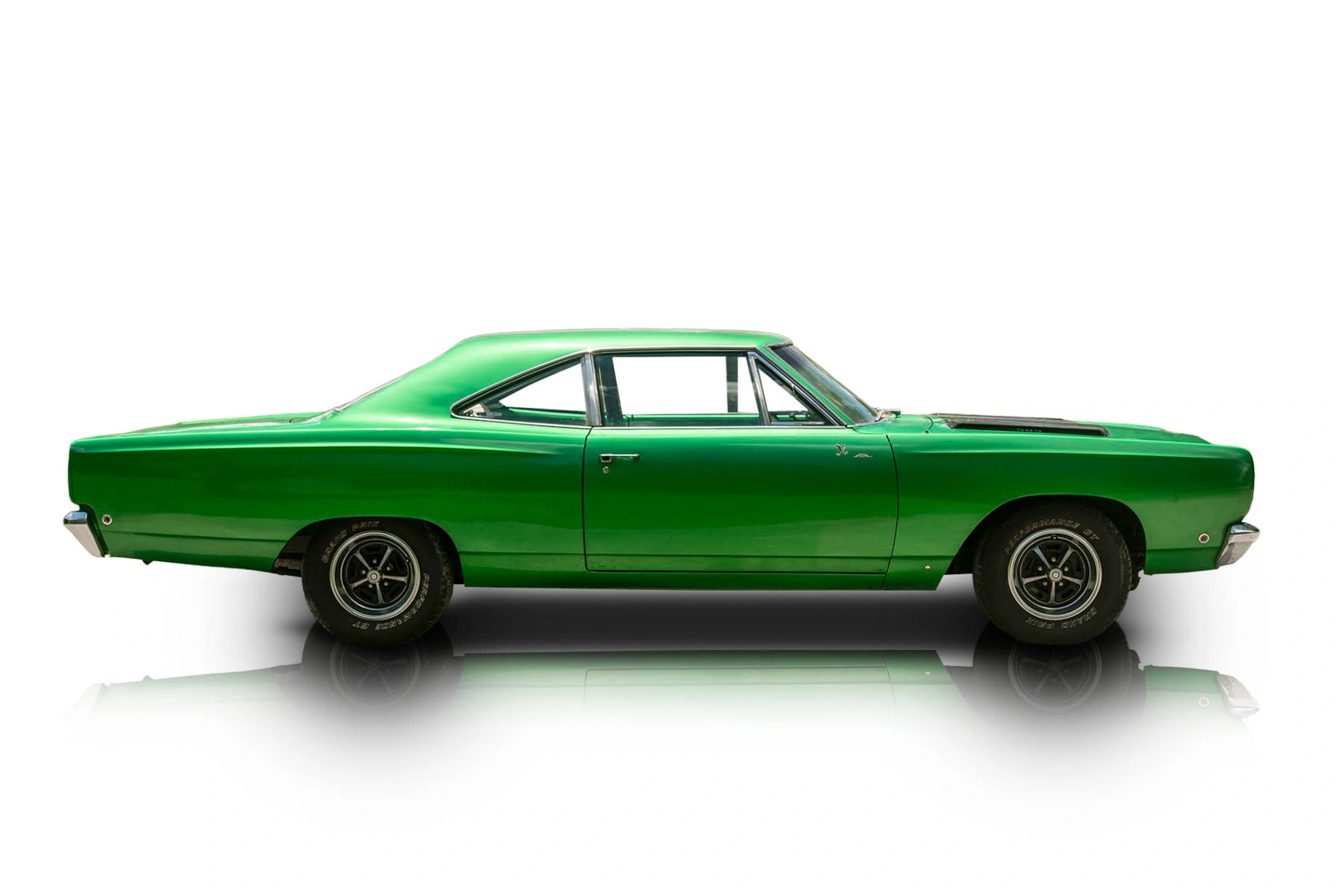 Passenger side photo of vehicle