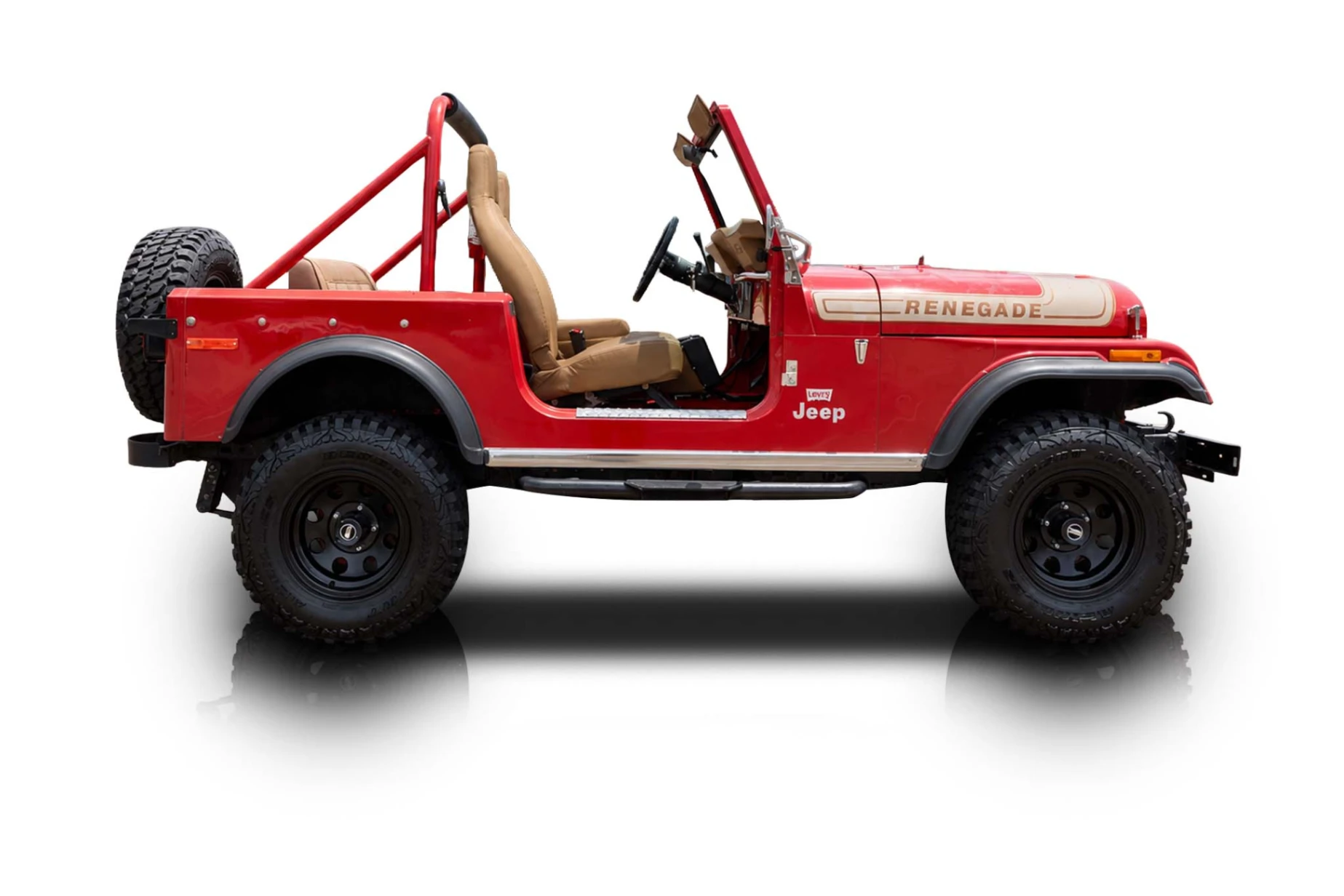 Passenger side photo of 1976 Jeep CJ-7