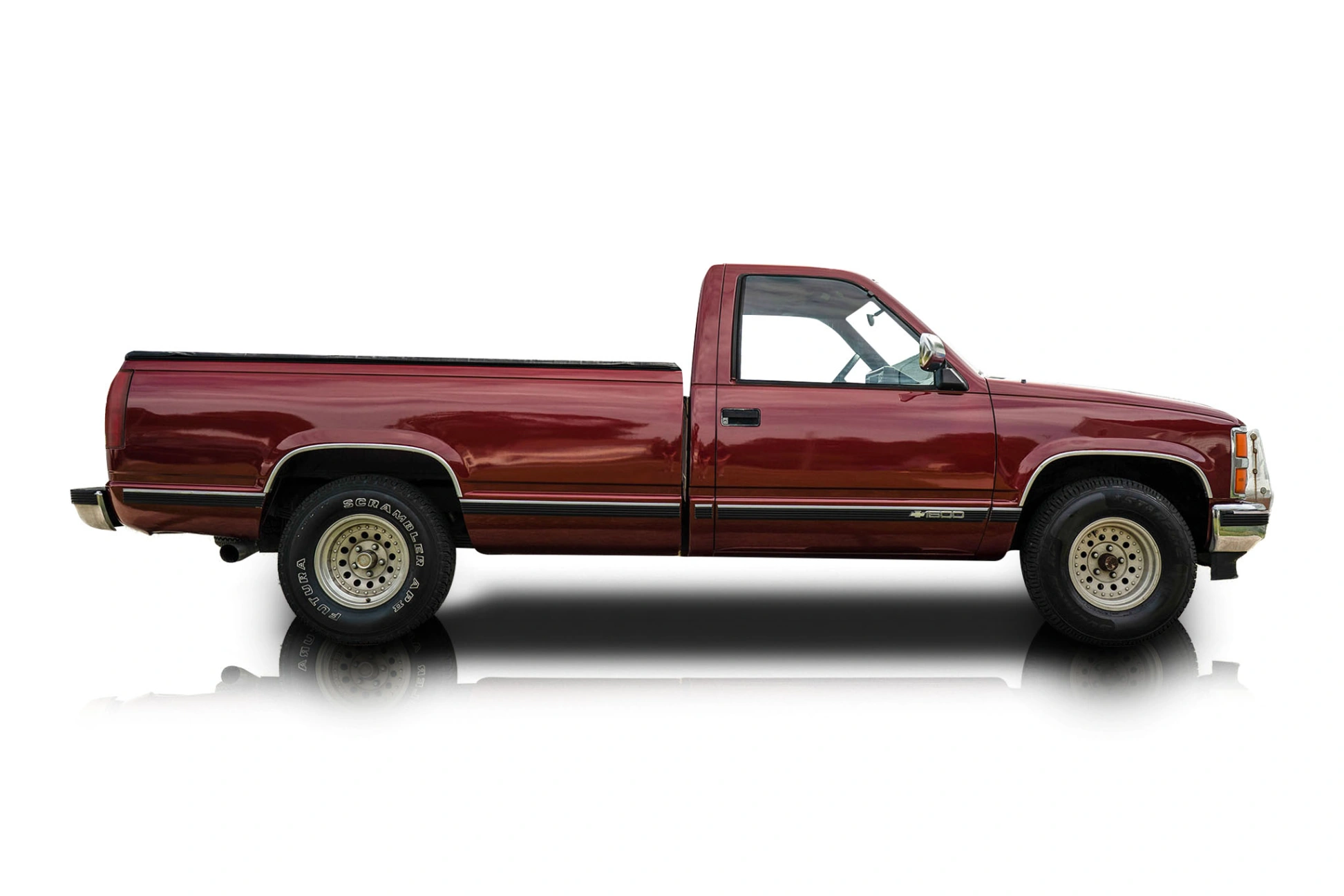 Passenger side photo of vehicle
