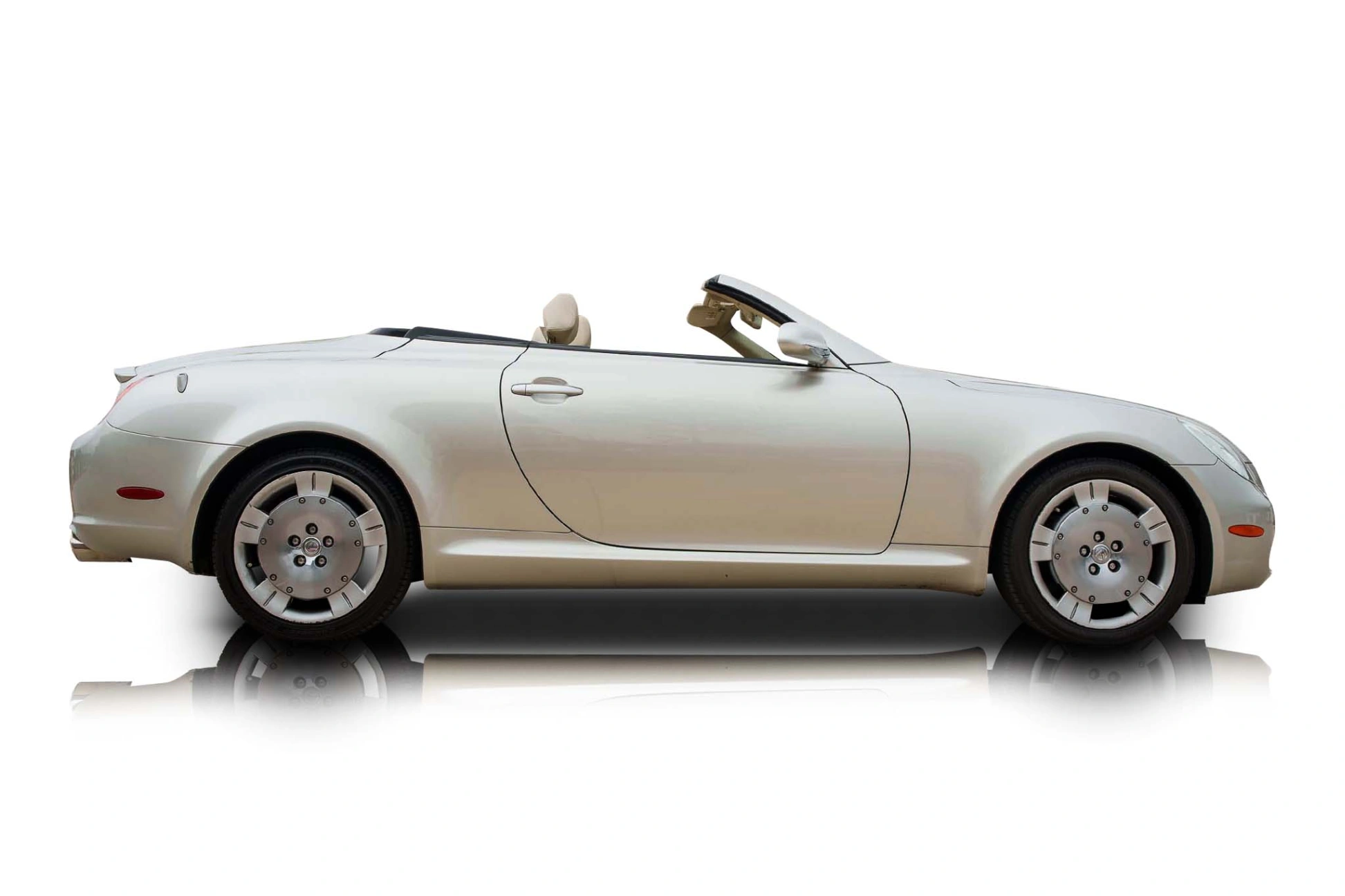 Passenger side photo of vehicle