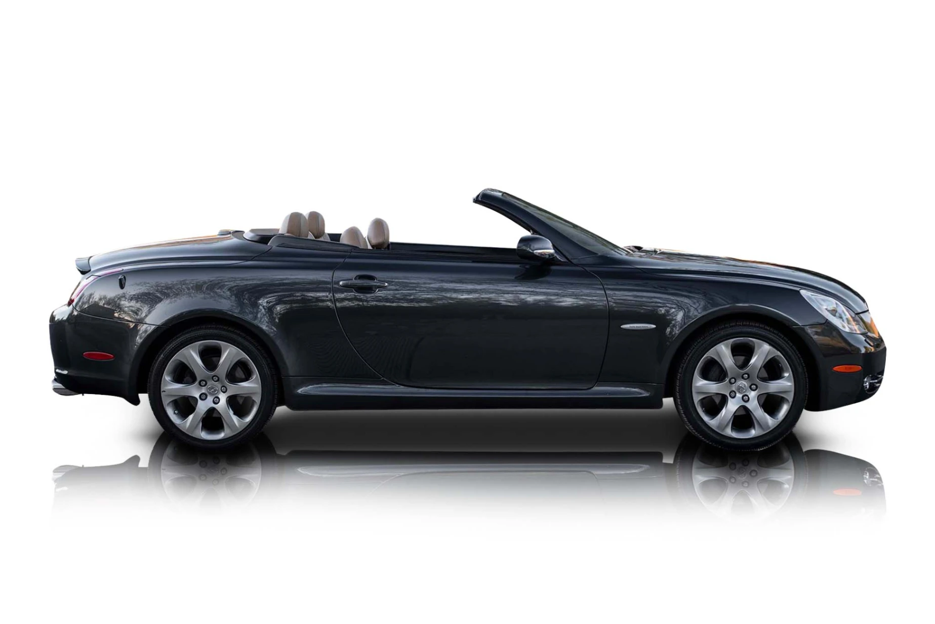 Passenger side photo of vehicle