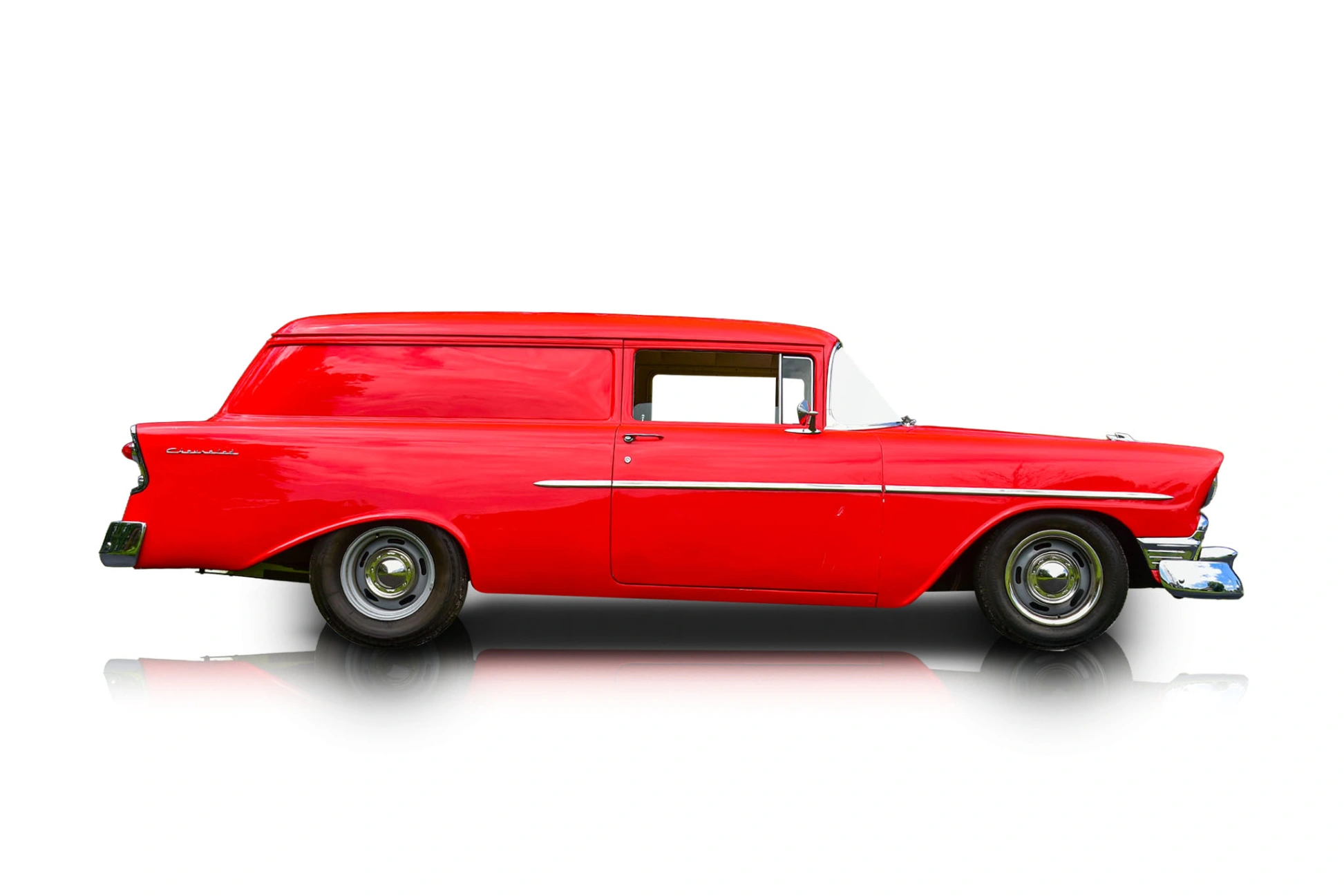 Passenger side photo of vehicle