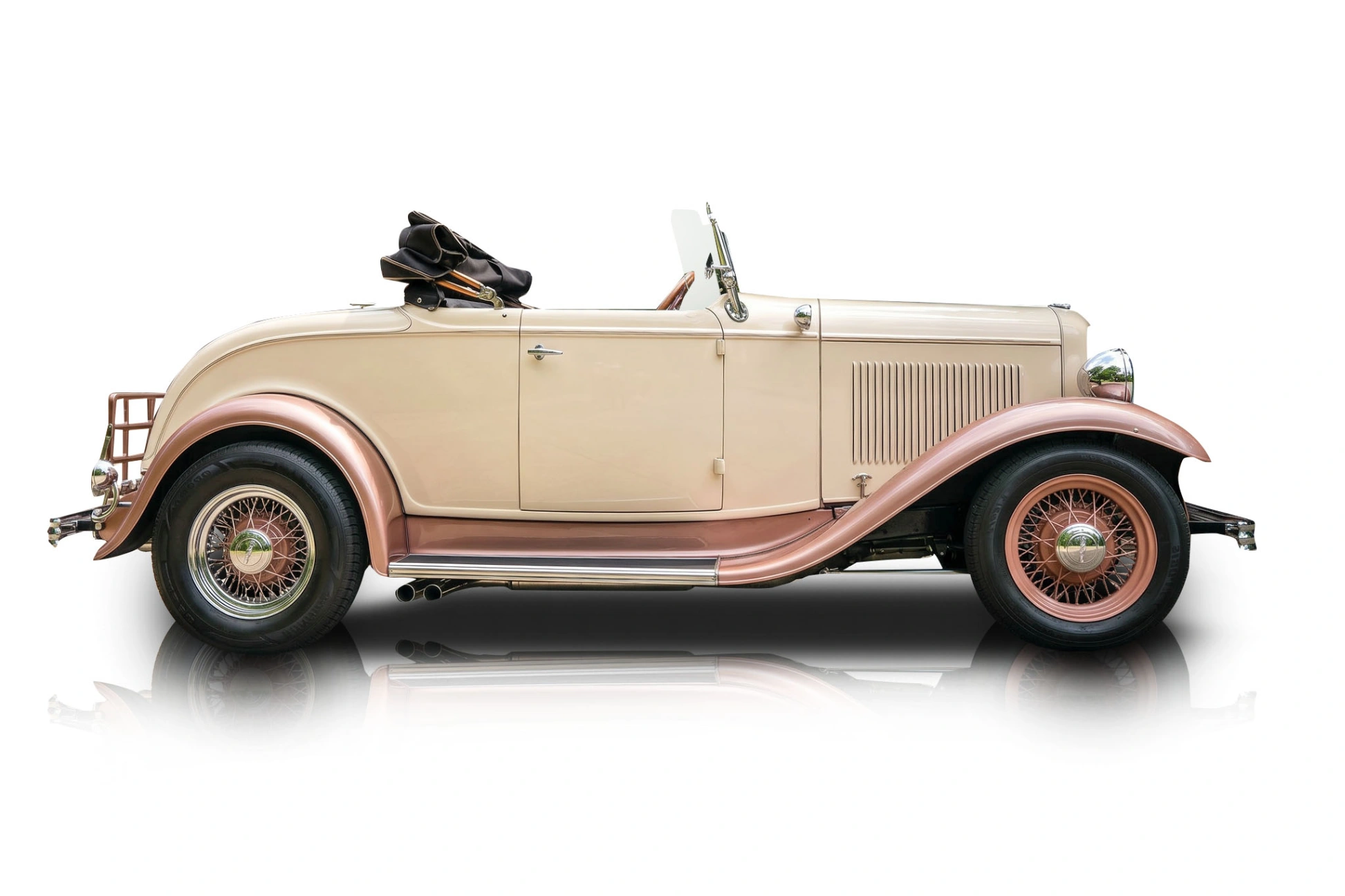 Passenger side photo of vehicle