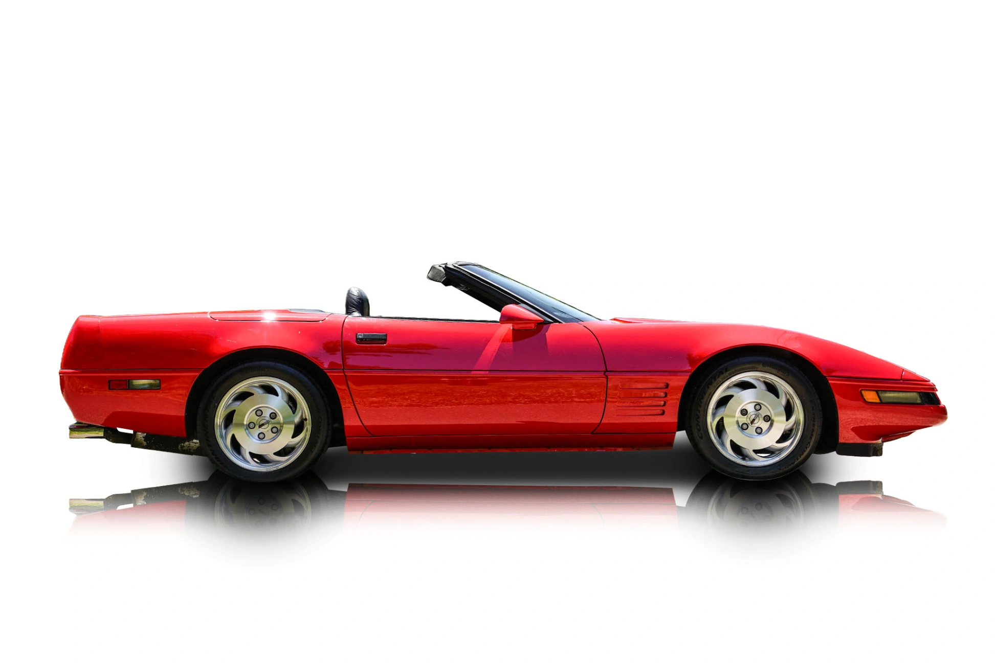 Passenger side photo of vehicle