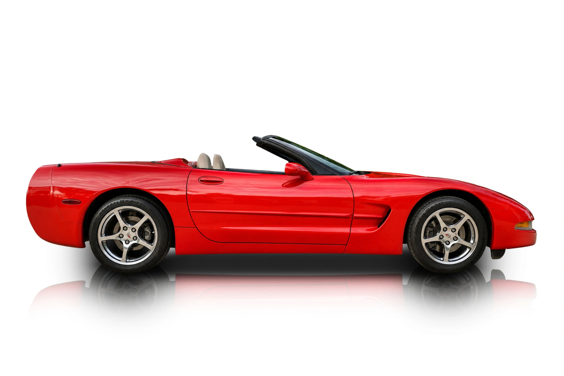 Passenger side photo of vehicle