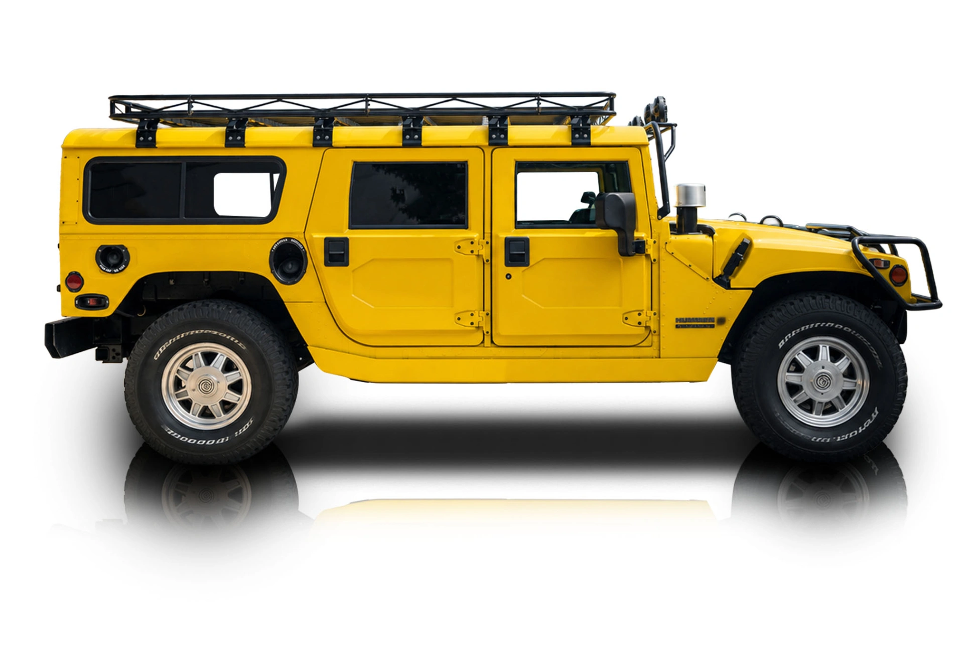Passenger side photo of vehicle