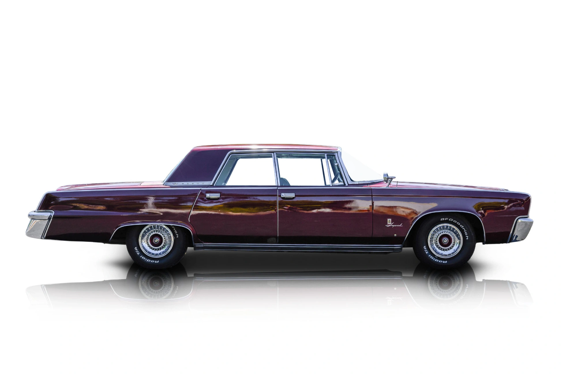An incredible side shot photo of aChrysler Imperial that you should buy.