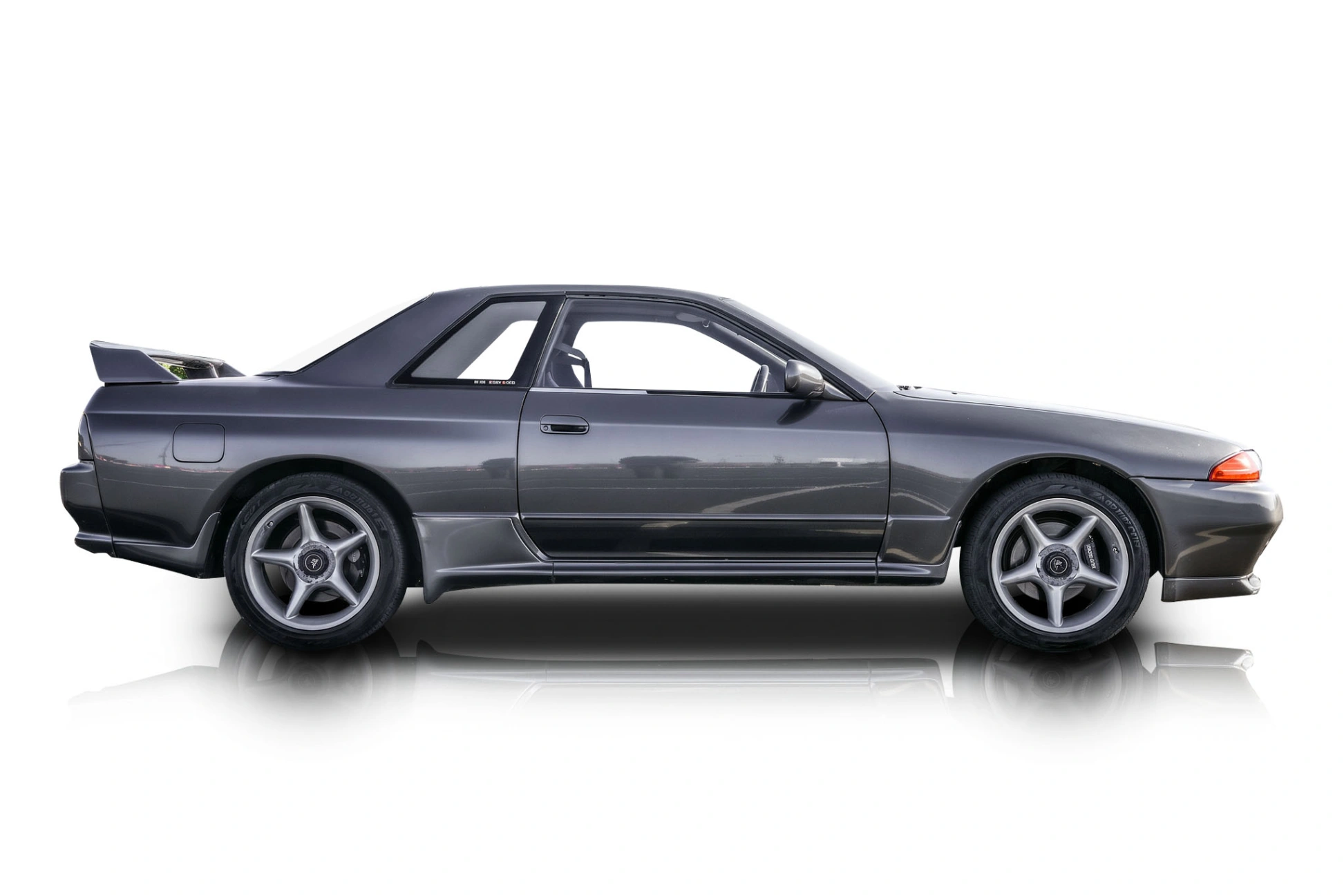 Passenger side photo of vehicle