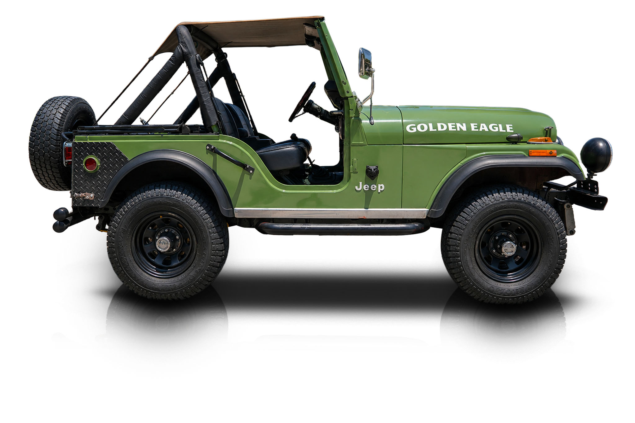 Passenger side photo of vehicle