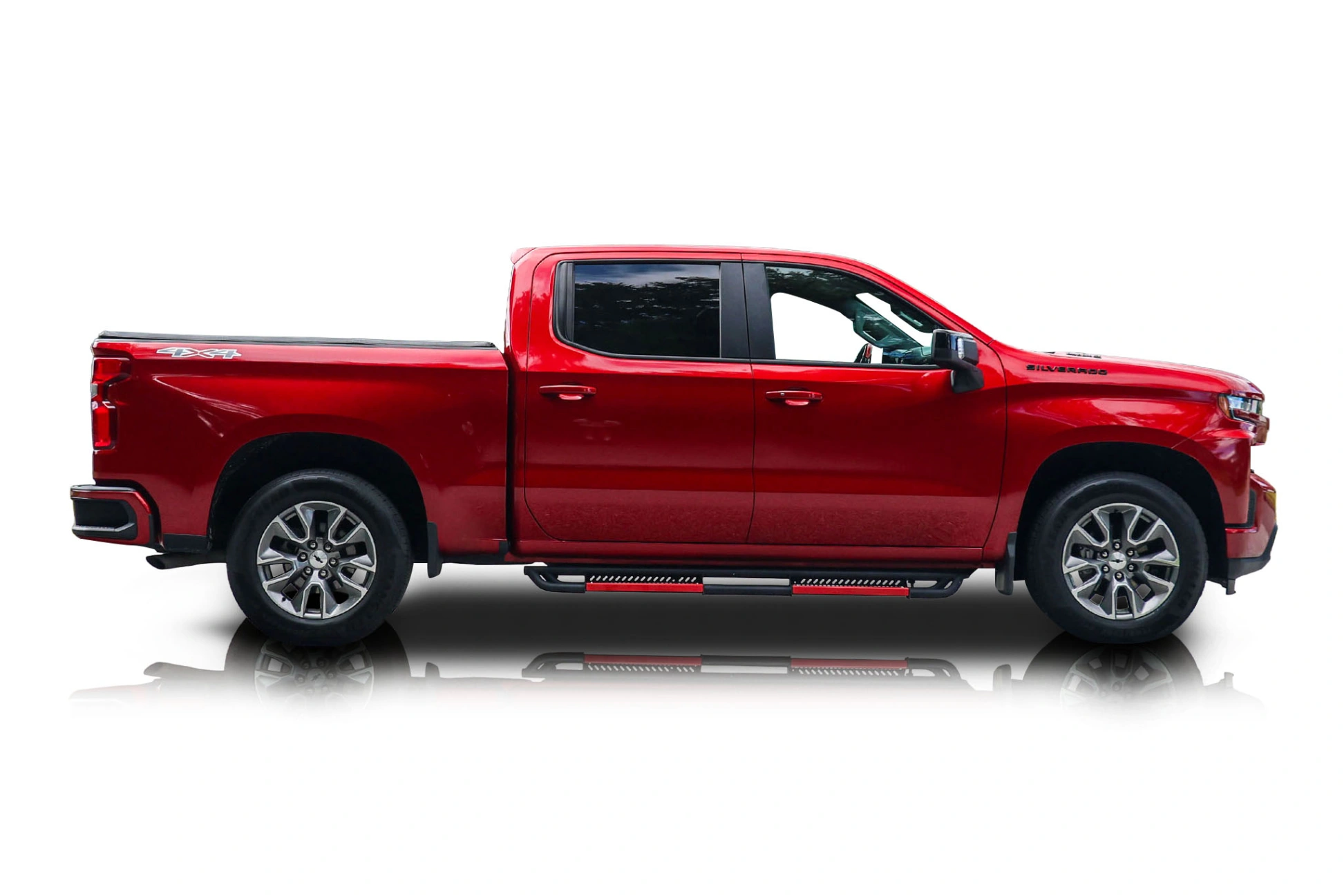 Passenger side photo of 2021 Chevrolet Silverado 1500