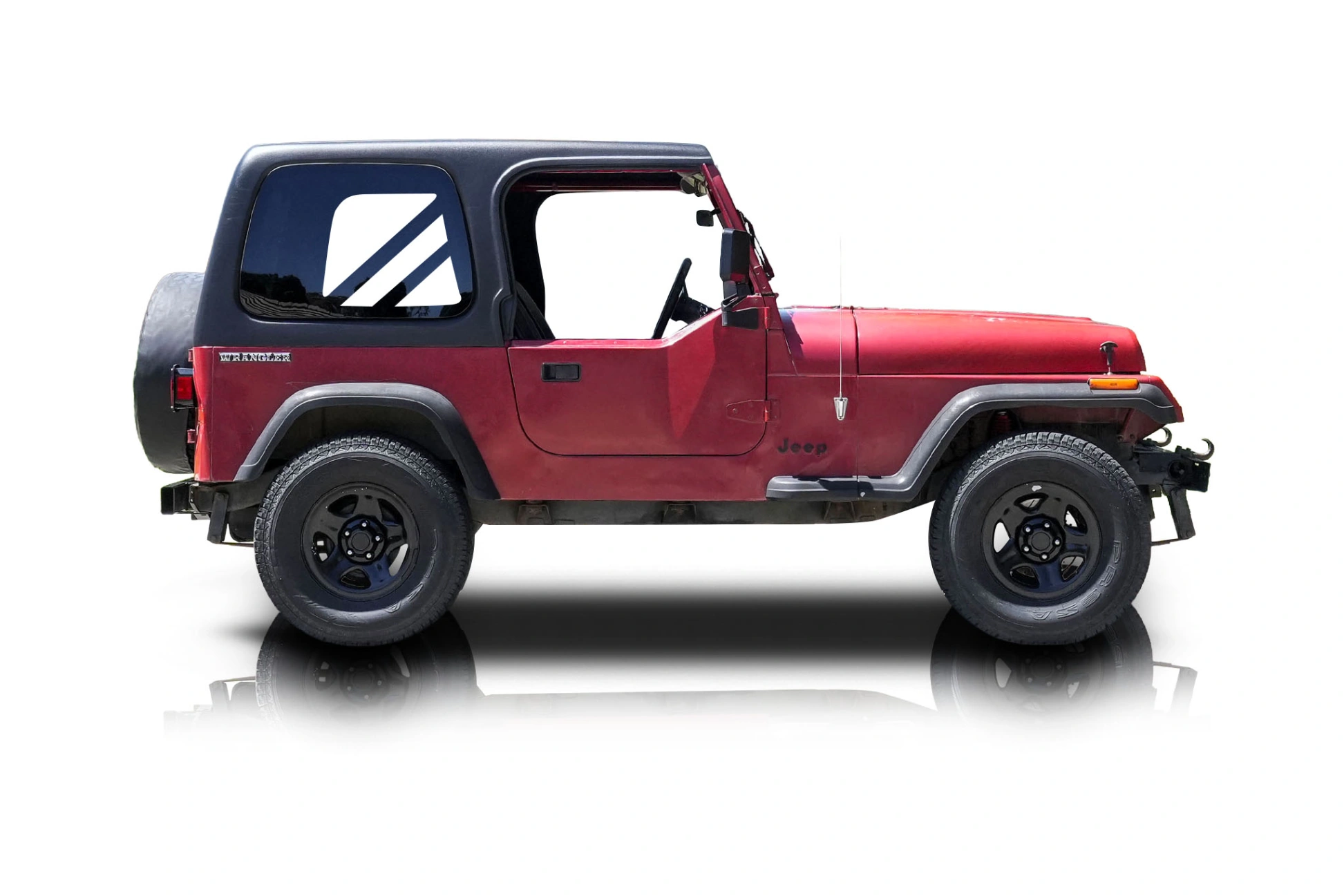 Passenger side photo of 1987 Jeep Wrangler