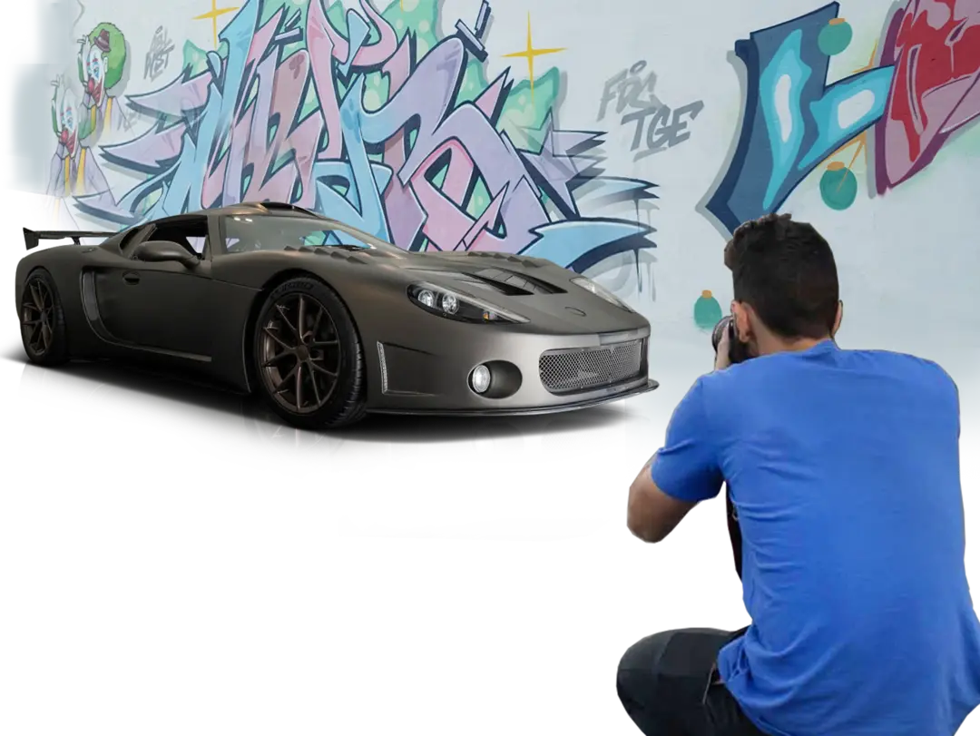 Factory Five professional photo shoot
